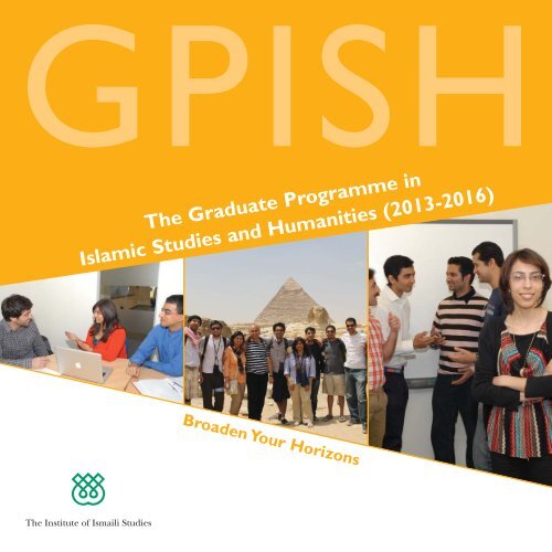 GPISH prospectus 2012-16_Layout 1.qxd - The Institute of Ismaili ...