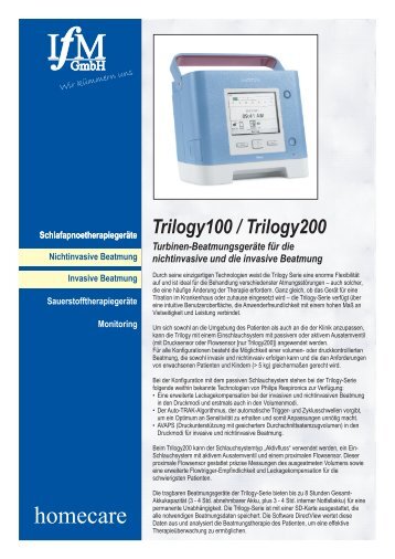 Trilogy 100 / 200 - IfM GmbH