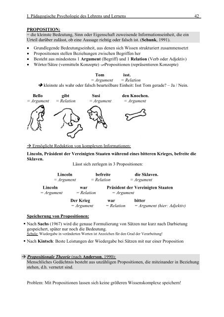 PÃ¤dagogische Psychologie des Lehrens und Lernens