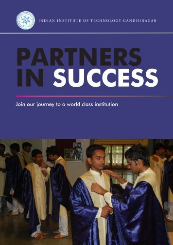 Partners In Success - Indian Institute of Technology Gandhinagar