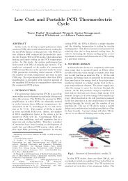 Low Cost and Portable PCR Thermoelectric Cycle - ResearchGate