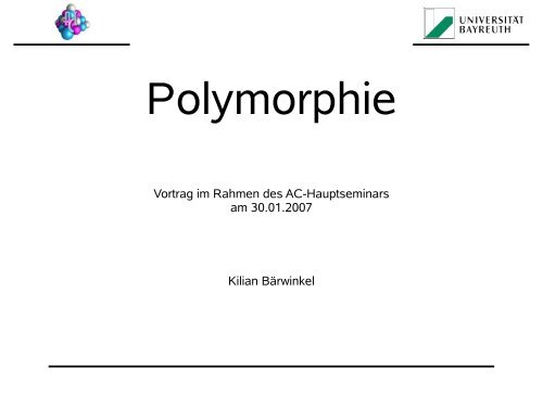 Polymorphie