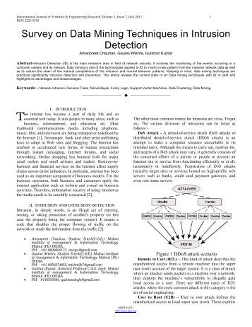 Data mining techniques research papers