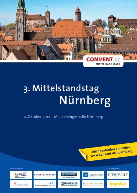 3. Mittelstandstag Nürnberg - Bayerische Beteiligungsgesellschaft ...
