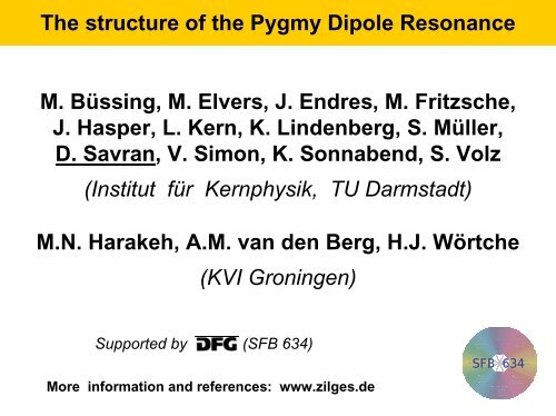 The structure of the Pygmy Dipole Resonance