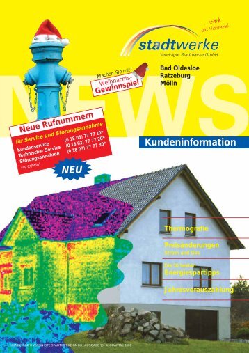 Kundeninformation NEU - Vereinigte Stadtwerke GmbH