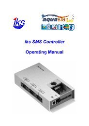 iks SMS Controller Operating Manual