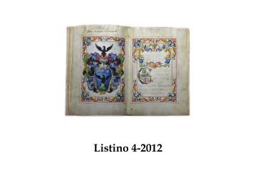 Listino 4-2012.pdf - Libreria Antiquaria Alberto Govi