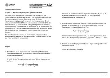 Aufgabe 5 - Institut für Leistungselektronik und Elektrische Antriebe ...