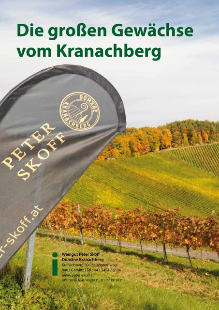 Steiermarkwein Ausgabe 18 - Herbst 2013