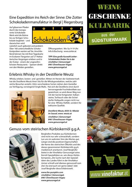 Steiermarkwein Ausgabe 18 - Herbst 2013