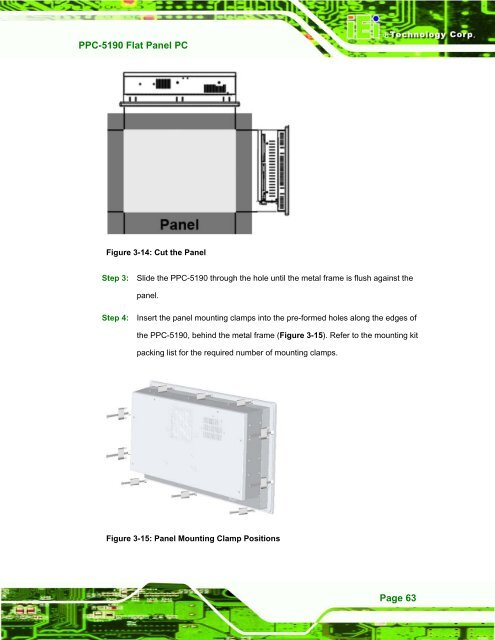 PPC-5190 User Manual - iEi