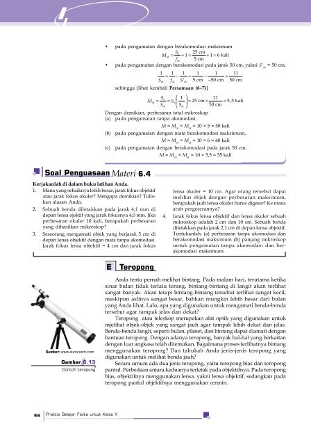 Alat-Alat Optik - Teguh Sasmito Kang Guru Blog