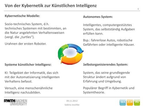 Roboter - IMA,ZLW & IfU - RWTH Aachen University