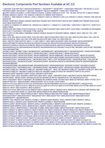 Electronic Components Part Numbers Available at iiiC.CC