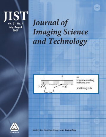 Additional Material, Journal of Imaging Science - Society for Imaging ...