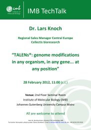 Dr. Lars Knoch - IMB