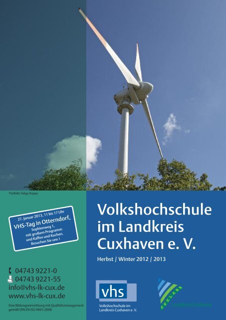 VHS CUX - Volkshochschule im Landkreis Cuxhaven e.V.