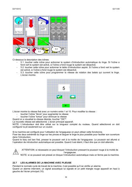 notice d'installation, utilisation et entretien secheuse ... - IMESA SpA