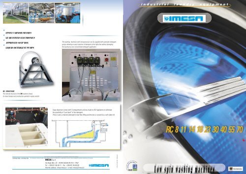 Download the catalogue RC 8 - IMESA SpA