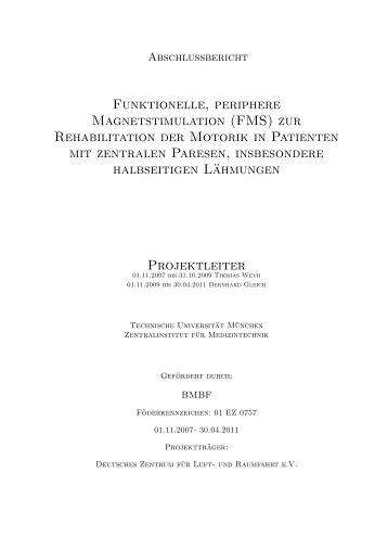 Download Abschlussbericht - Zentralinstitut fÃ¼r Medizintechnik ...