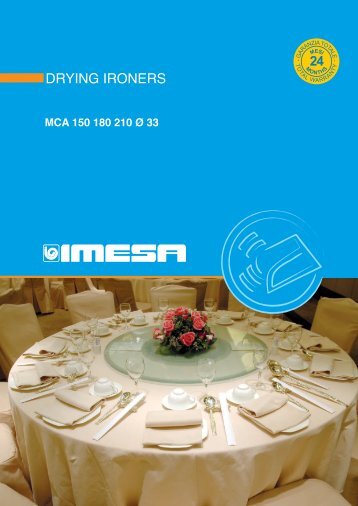 Imesa Dryer Ironers - Laundry Equipment