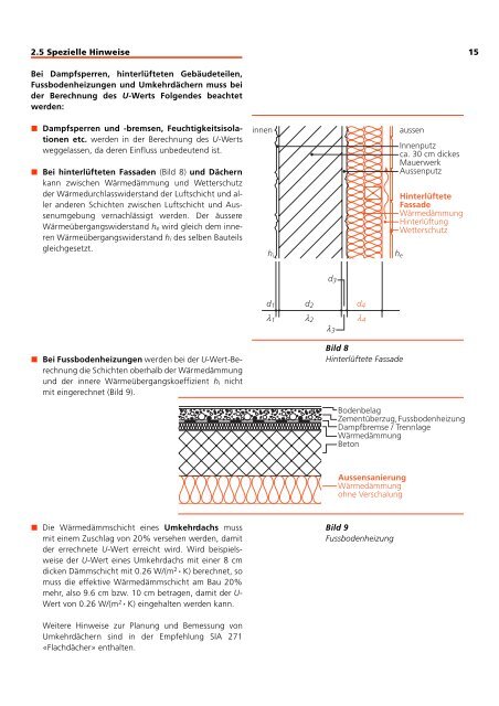 7.4. U-Wert-Berechnung und Bauteilekatalog Sanierungen (pdf - AWA