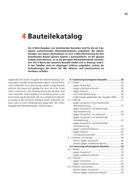 7.4. U-Wert-Berechnung und Bauteilekatalog Sanierungen (pdf - AWA