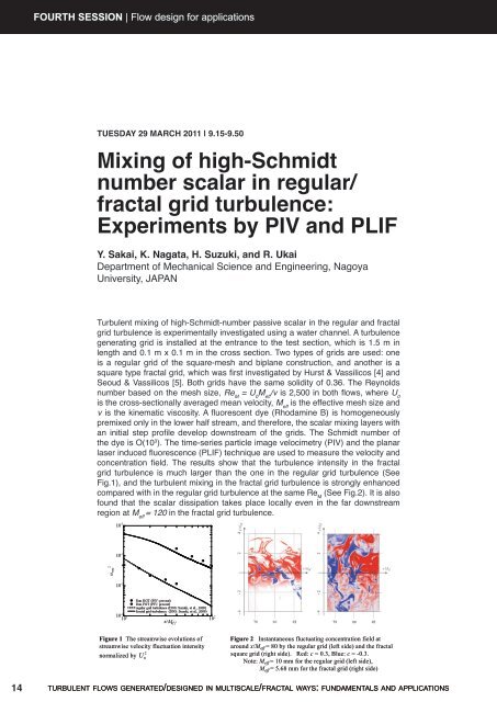 Turbulent flows generated/designed in multiscale/fractal ... - Ercoftac