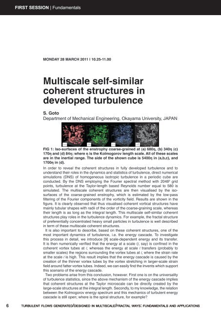 Turbulent flows generated/designed in multiscale/fractal ... - Ercoftac