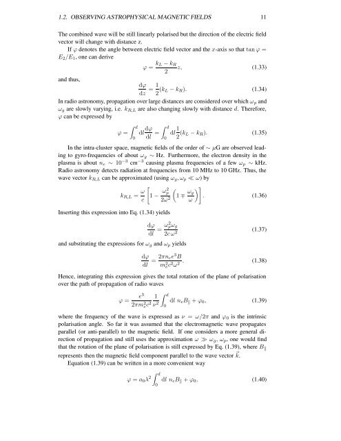 Investigations of Faraday Rotation Maps of Extended Radio Sources ...