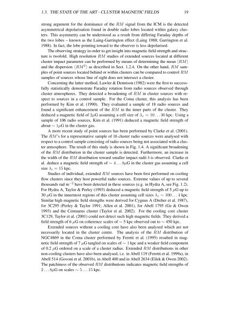 Investigations of Faraday Rotation Maps of Extended Radio Sources ...