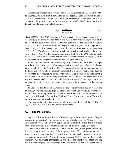 Investigations of Faraday Rotation Maps of Extended Radio Sources ...