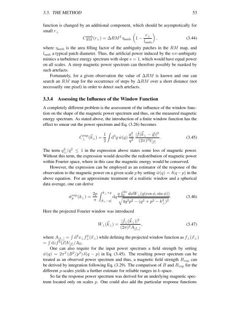 Investigations of Faraday Rotation Maps of Extended Radio Sources ...