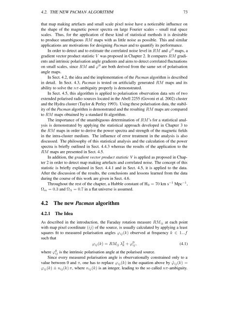 Investigations of Faraday Rotation Maps of Extended Radio Sources ...
