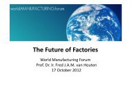 The Future of Factories - Intelligent Manufacturing Systems