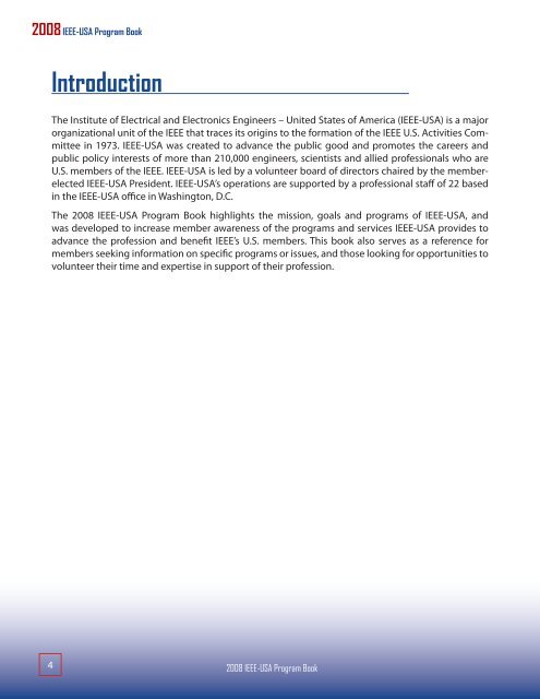 Program Book - IEEE-USA