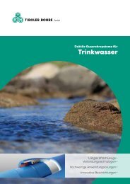 Katalog Trinkwasser (7,2 MB) - Tiroler Röhren und Metallwerke