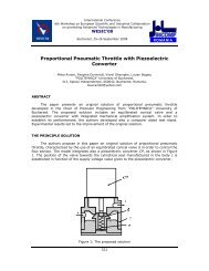 Proportional Pneumatic Throttle with Piezoelectric Converter - incdmtm