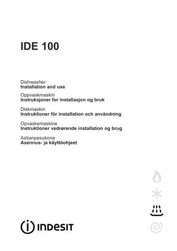 IDE 100 - Indesit