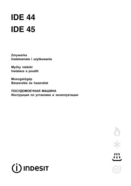 IDE 44 IDE 45 - Indesit