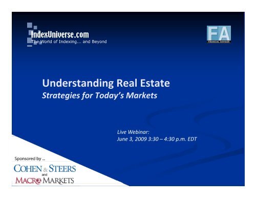 Understanding Real Estate Understanding Real Estate