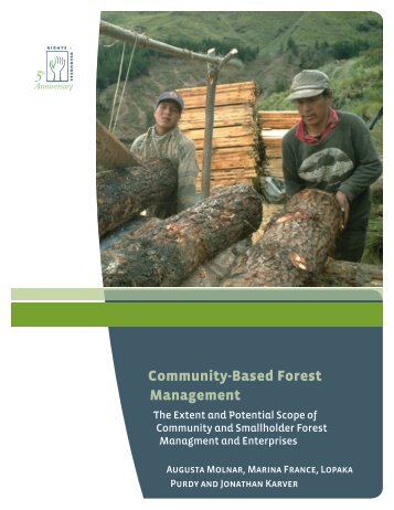 Community-Based Forest Management - India Environment Portal