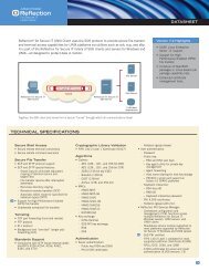 Reflection® for Secure IT UNIX Client - Attachmate