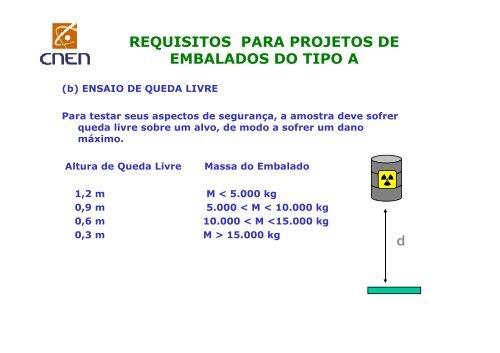 TRANSPORTE DE MATERIAIS RADIOATIVOS - ILEA