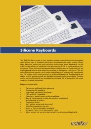 Silicone Keyboards - InduKey