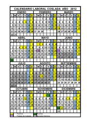 Calendarios De Cuarto Turno De Mantenimiento En Situacia N De