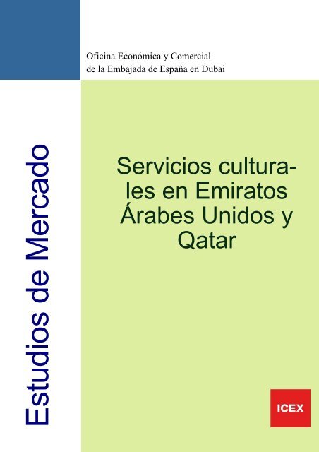 Servicios culturales en Emiratos Ãrabes Unidos y Qatar