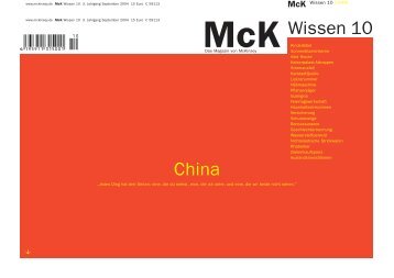 Mck Wissen | China - Brand Eins