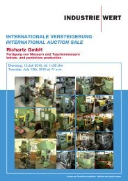 Richartz GmbH INTERNATIONALE VERSTEIGERUNG ...